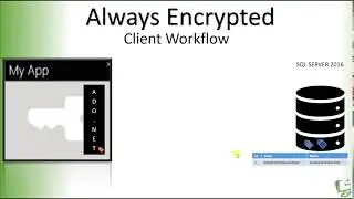 Always Encrypted Process flow