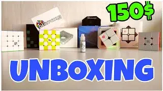 HUGE 150$ CUBE UNBOXING | X man Flare 2x2 & Dayan Guhong V4 + More