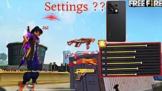 Redmi Note 13 free fire Sensitivity Setting| free fire Redmi note 13 pro | Redmi Note 13 Dpi ff