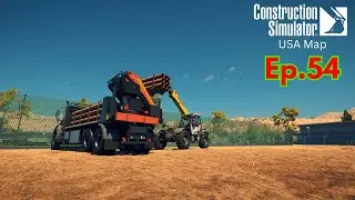 US Map Ep.54 Sports Facility Construction Simulator