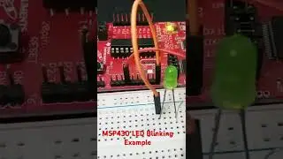 MSP430 LED Blinking