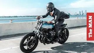 The Suited Racer transforms a Triumph 900cc into the Racer-X