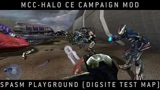 Halo MCC: Halo CE Campaign Mod - Spasm Playground (Digsite Test Map)