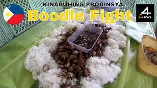 Boodle Fight Argao Philippines | Kinabuhing Probinsya | Kaon Kinamot | Foodtrip - A4-Boys