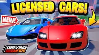 *NEW* Licensed Noble Cars Update in ROBLOX Driving Empire!