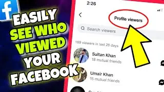 (NEW TRICK) How to See Who Visited / Viewed your Facebook Profile 👀 2025