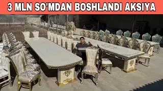 ENG ARZON STOL STUL YANGI NARXLARI 2025-YIL /AKASIYA SHOSHLIG