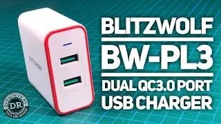 BlitzWolf BW-PL3 dual QC3.0 port USB charger