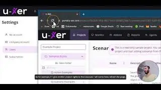 User Rights in Uxer