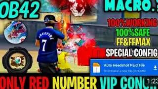 OB42 | Auto headshot config file free fire aimbot+aimlock | Headshot config file free fire max