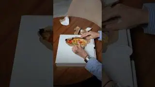 Как правильно открывать коробку с пиццей 😄❤️