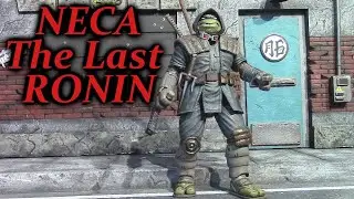 NECA TMNT The Last Ronin Armored Version Action Figure Unboxing & Review
