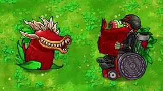 PvZ Fusion 2.2: Who can defeat Cherry Wheelchair Zombie?
