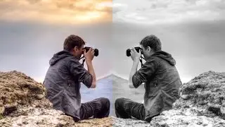 Selective Sepia Photoshop Tutorial in One Minute