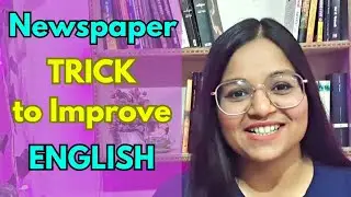 English Speaking through Newspapers | How to READ a newspaper for improving ENGLISH Speaking