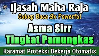 Maha Raja Diploma ‼️ Asma Sirr Ultimate Level ‼️ Powerful Energy