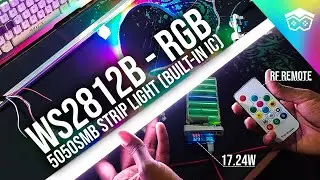 1M Smart RGB WS2812B + RF Remote + Voltage Controller