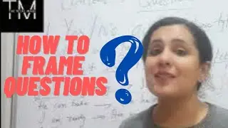 How to frame questions? | Types of questions | #frame #questions