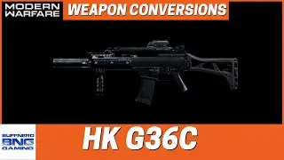HK G36C  Weapon Conversion - Call Of Duty Modern Warfare