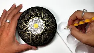 Mandala Art Dot Painting: Transform Rocks into Beautiful Art! #MandalaArt #DotPainting #PaintedRocks
