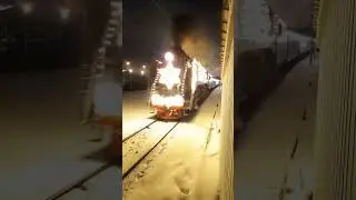 Поезд Деда Мороза в Петербурге 