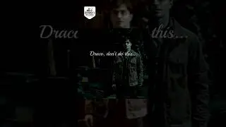 Draco had no choice...❤️‍🩹#dracomalfoy #tomfelton #harrypotter #hogwarts #London #drama #dorama