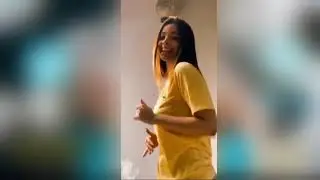 No bra teen Tiktok Challenge 😋
