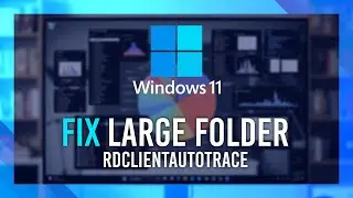 Fix HUGE RdClientAutoTrace Folder | WSL Guide