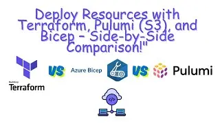 Deploy Resources with Terraform, Pulumi (S3), and Bicep – Side-by-Side Comparison!