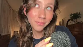 ASMR | Using My Fifine Microphone!! (Rambles, Mouth Sounds, Random Triggers)
