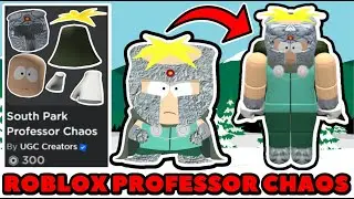 Roblox South Park Professor Chaos Avatar Tutorial