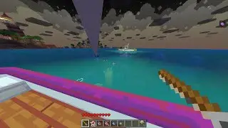 Catching a moonwake in seaside story