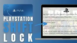 How To Get Shift Lock On Any Game in Playstation Roblox PS4/PS5 - Complete Guide
