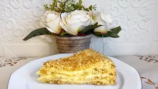OATMEAL CAKE IN 10 MINUTES ✰ A VERY DELICIOUS PIE THAT MELTS IN YOUR MOUTH ✰