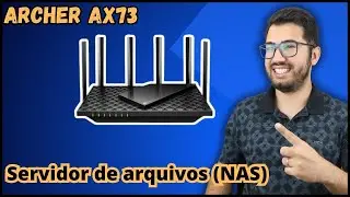 Como configurar AX73 como Servidor de Arquivos (NAS)