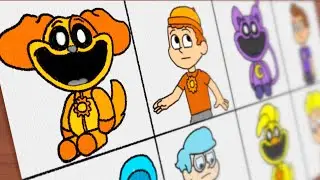 How to Draw Poppy Playtime | Game Toons Characters