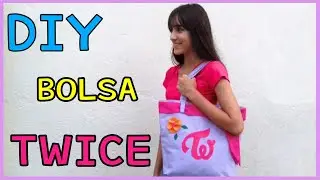 DIY - COMO FAZER BOLSA DO TWICE - DIY KPOP ♡