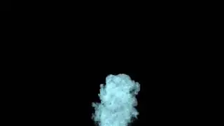 X-Particles xpExplosiaFX Transparency Smoke Test
