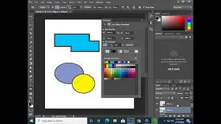 Using Shape Tools In Photoshop CC 2015 | Combine Shapes in Photoshop CC | Draw Shapes  in PS CC
