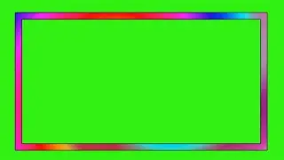 Top 5 neon Border light effect || green screen neon effect || Green Screen border