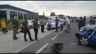 İmteks Kavşağında Kaza 2 Yaralı