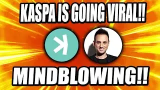 Kaspa Is Going Viral! Huge Influencers Are Bullish! (WATCH NOW)