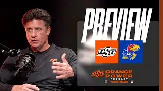 Mike Gundy previews Oklahoma State at Kansas - Orange Power Podcast
