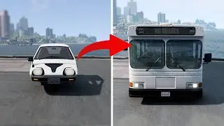 Nach jedem Unfall wird mein Auto größer... (BeamNG.Drive)