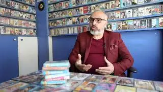 Tarihi Sur'da 20 metrekarelik dükkanında 40 bin kasetlik arşiv oluşturdu