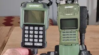 Demonstrating the Harris KDU for the RF-7850M-HH Hand Held