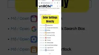 vnROM Bypass FRP | Android 5/6/7/8/9/10/11/12 