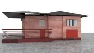 Home Modeling and Texture & Lighting and Vray Render in 3Ds Max part-2