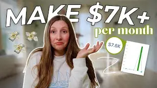 How to go from $0 to $7000 per month working for yourself