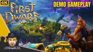 AN IMMERSIVE BUILDER WITH ADVENTURE IN THE HEART! - First Dwarf Demo Gameplay - 01